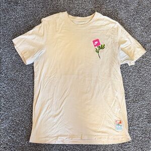Nike Beige Floral Graphic Men's Tee